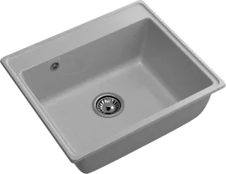 Мойка кухонная GranFest VERTEX V-580 серый